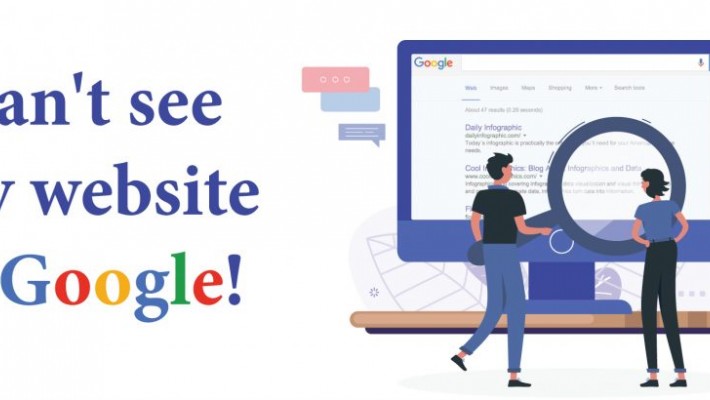 O meu website não apareçe no google!